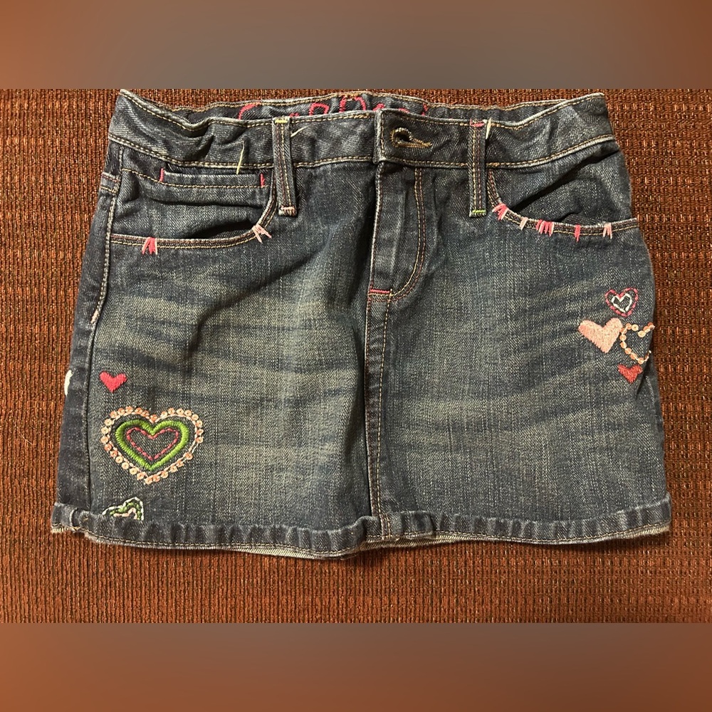 GAP Kids Denim with Pink Stitching